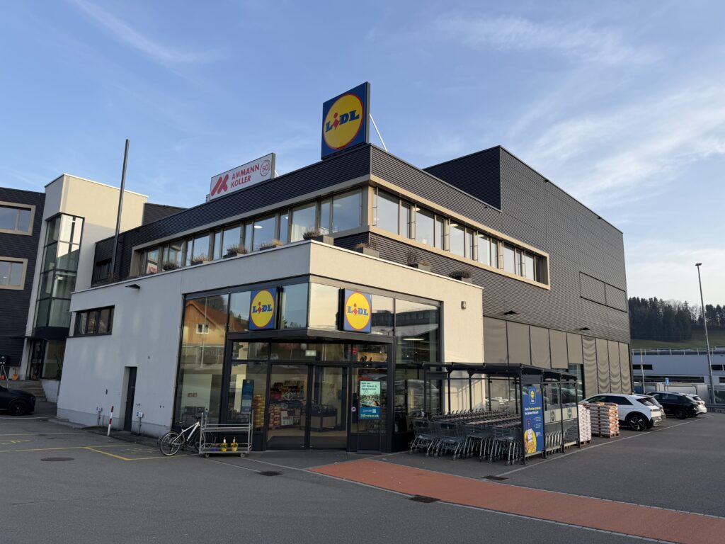 Lidl Gossau Gewerbebau